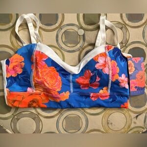 NWT Women’s Hapari Bouquet Bralette Bikini Top Size XL